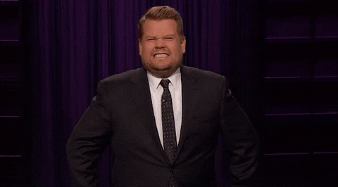 awkward james corden GIF by The Late Late Show with James Corden