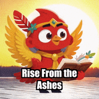 Rise From The Ashes Wisdom GIF by The Cardinal Virtue
