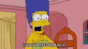 Shocked Season 20 GIF by The Simpsons