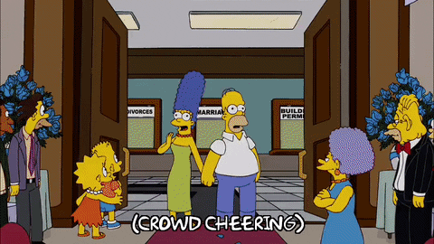 homer simpson love GIF