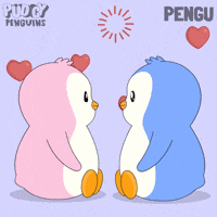 I Love You Kiss GIF by Pudgy Penguins