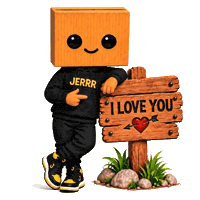 I Love You Sticker by JERRR Box