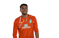 Tired Stefanos Kapino Sticker by SV Werder Bremen