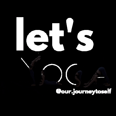 ourjourneytoself giphygifmaker yoga online yoga yoga at home GIF