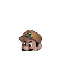 Blue Demon Mario Sticker by Pipeliners Cloud