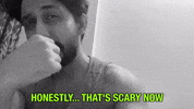 Scared Biting Nails GIF by Digital Pratik