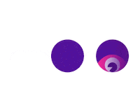 MinimalHeroes pink motion glasses minimal Sticker