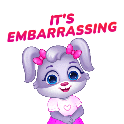 Feeling Such A Shame Sticker by Lucas and Friends by RV AppStudios