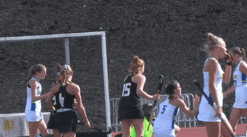 ncaa sports running GIF by Delaware Blue Hens