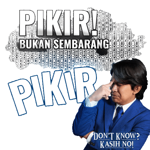 Scam Think Sticker by VIRA BCA