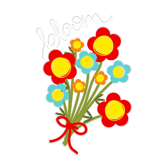 ArrowsAndApplesauce flowers spring bloom blossom Sticker