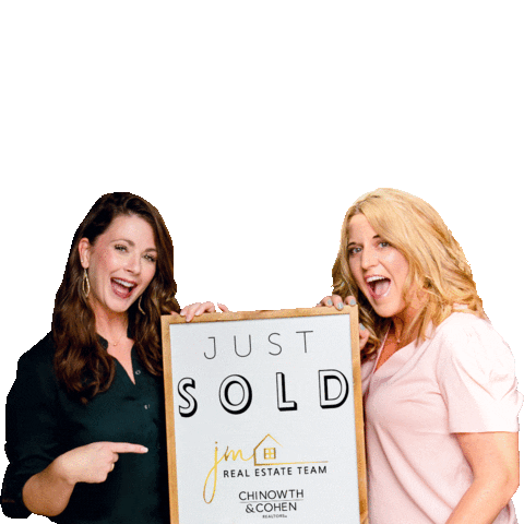 Cc Justsold Sticker by Chinowth & Cohen Realtors