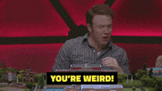 Dimension 20 Youre Weird GIF by Dropout.tv