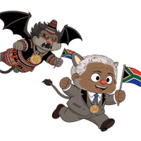 South Africa Animation Sticker