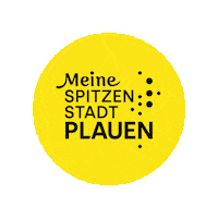 Spitzenstadt-Plauen sachsen jubiläum spitze plauen Sticker