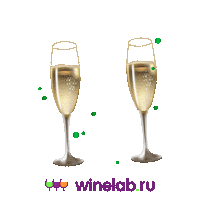 winelab party drink cheers friday Sticker