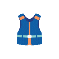 islandmedia sea swim diving vest Sticker