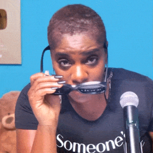 Tashaklive giphyupload unimpressed thatlook tasha k GIF