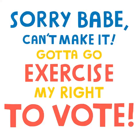 Exercise My Right to Vote
