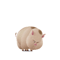 DCLeagueofSuperPetsJapan dc pb ぶた ペット Sticker