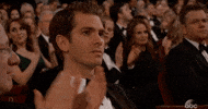 Andrew Garfield Applause GIF by The Academy Awards