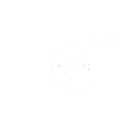 Scared Halloween Sticker
