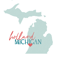 cityofholland holland pure michigan holland mi holland michigan Sticker