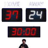 24 Away Sticker