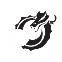 Fire Breathing Logo Sticker by Minnesota State University Moorhead