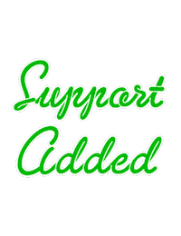 Support Sticker by Sid The Cat