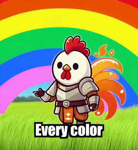 Rainbow Joy GIF by Zorooster