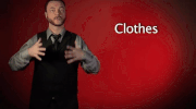 sign language clothes GIF by Sign with Robert