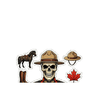 Buen Dia Halloween Sticker