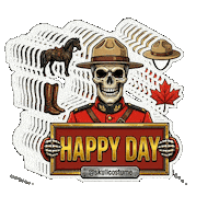 Buen Dia Halloween Sticker