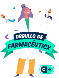 elclubdelafarmacia farmaceuticos club de la farmacia dia mundial del farmaceutico orgullo de farmacéutico Sticker