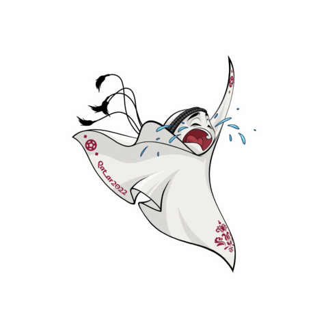 Sad World Cup Sticker by Road to 2022