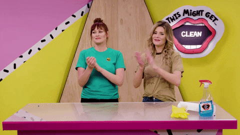 grace helbig applause GIF by This Might Get