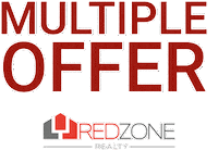 redzonerg realtor for sale open house under contract Sticker