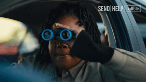 Binoculars Looking GIF by ALLBLK
