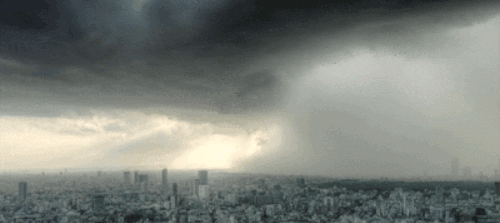 storm clouds GIF