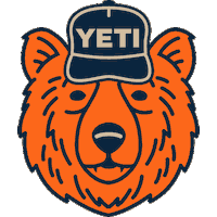 Chicago Bears Bear Sticker by YETI