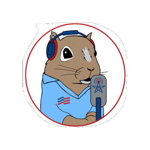 ClearanceJobs giphygifmaker podcast squirrel secret squirrel Sticker