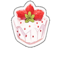 Cup Cake Cafe Sticker