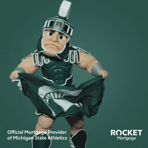 Quicken Michigan Basketball GIF by Rocket Mortgage