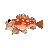 Fish 魚 Sticker by magbite