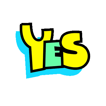 illustration yes Sticker by Kochstrasse™