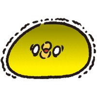 Scared Chick Sticker