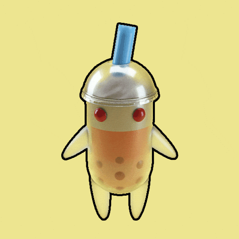 Happy Bubble Tea GIF