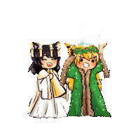 Yang Xiao Long Christmas Sticker by Rooster Teeth