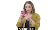 nervous girl Sticker by Salon Line